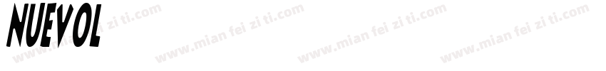 NuevoLitho LightItal字体转换
